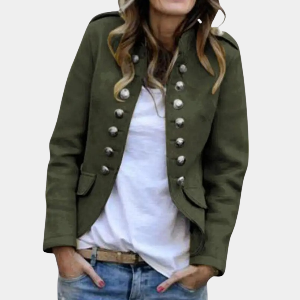 Stylish and comfortable blazer for women with buttons