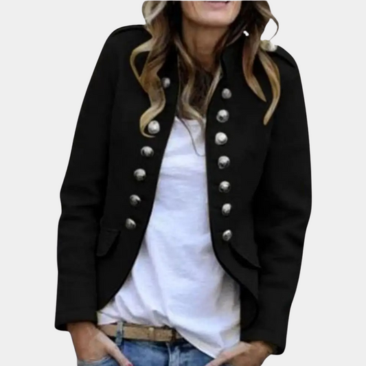 Stylish and comfortable blazer for women with buttons