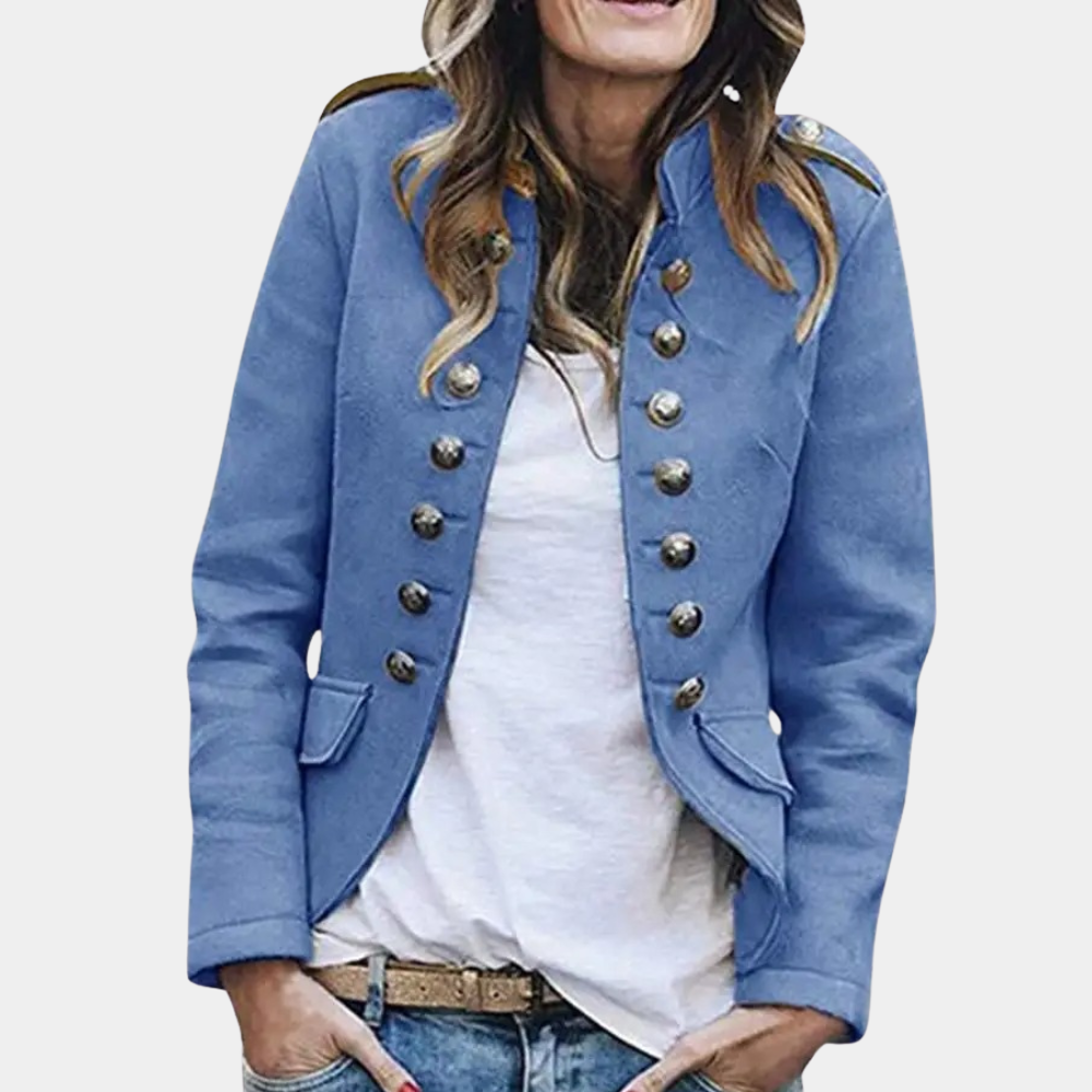 Stylish and comfortable blazer for women with buttons