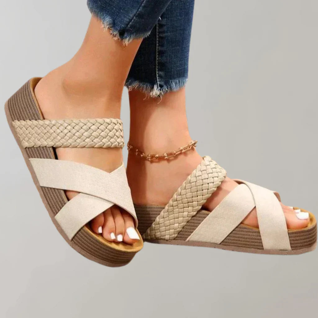 Orthopedic platform sandals for women comfortable
