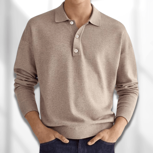 PAUL | Long Sleeve Men's Polo