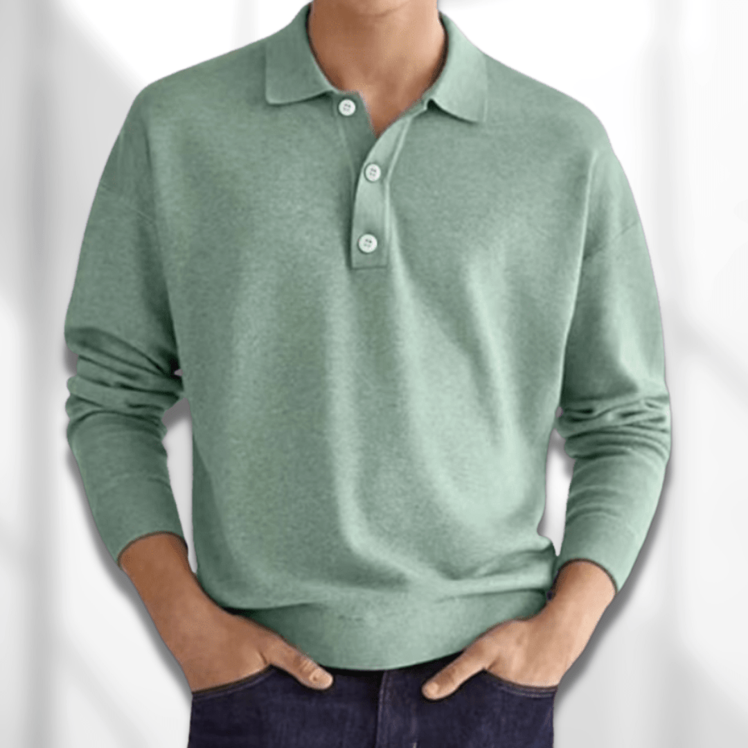 PAUL | Long Sleeve Men's Polo