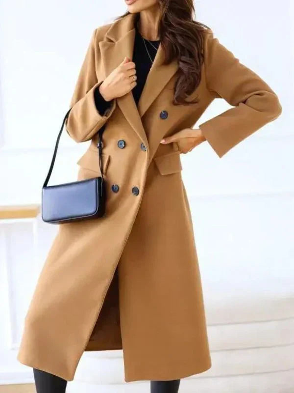 Elegant warm winter coat - Derine