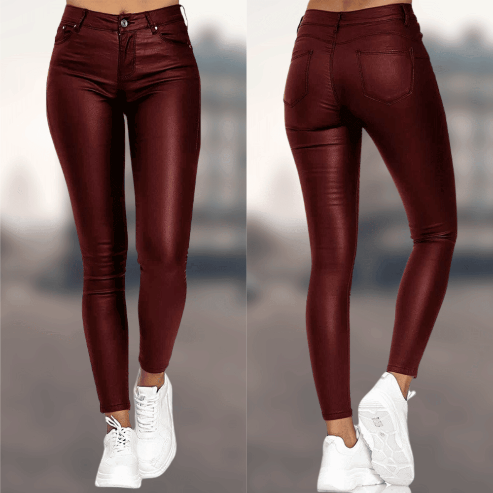 Tamaria - The elegant and comfortable leather trousers