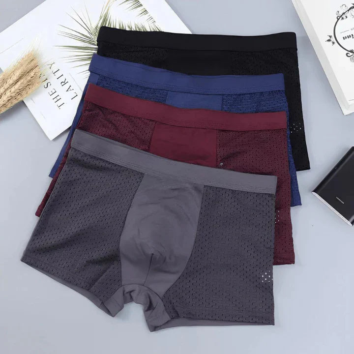 Max - bamboo boxer shorts set in trendy colors