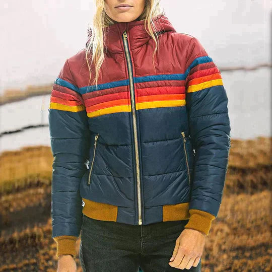 Esther | rainbow thermal jacket