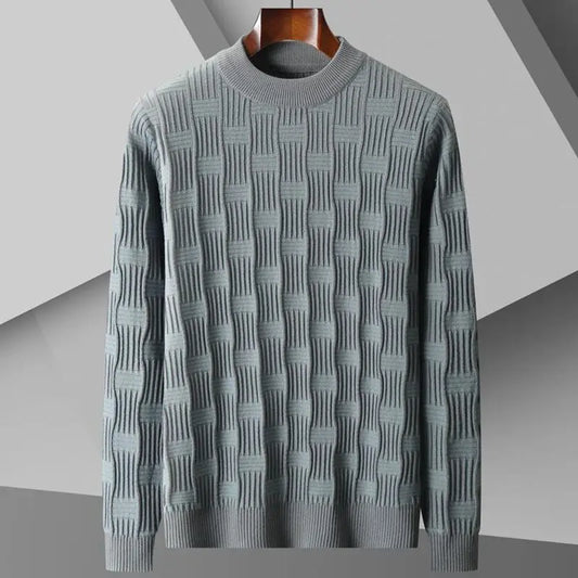 Knitted jumper in cashmere for men