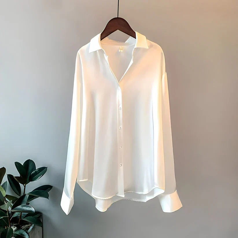 Fifine - women's silk shirt