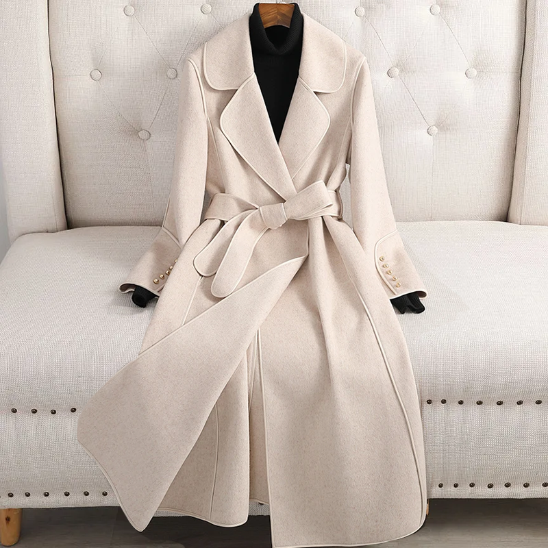 Lexa - Popular Wool Trench Coat