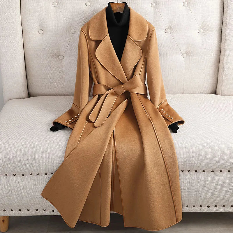 Lexa - Popular Wool Trench Coat