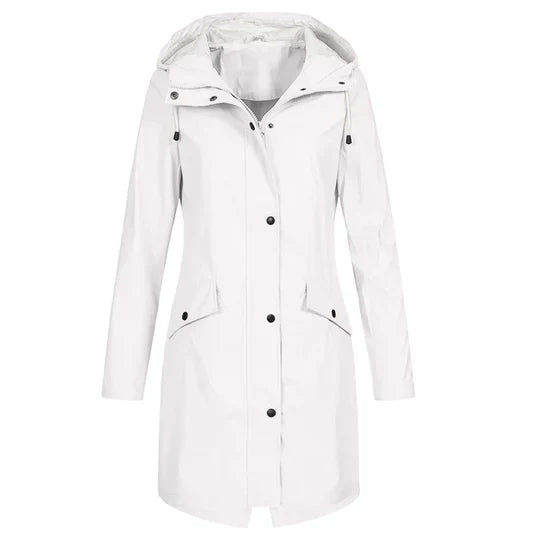 Marloes - waterproof raincoat with hood