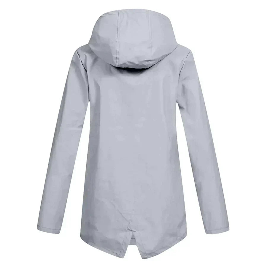 Tamara - waterproof coat with zipper for women