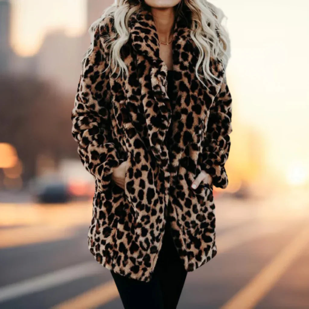 Lea - the best cozy elegance winter plush fur jacket