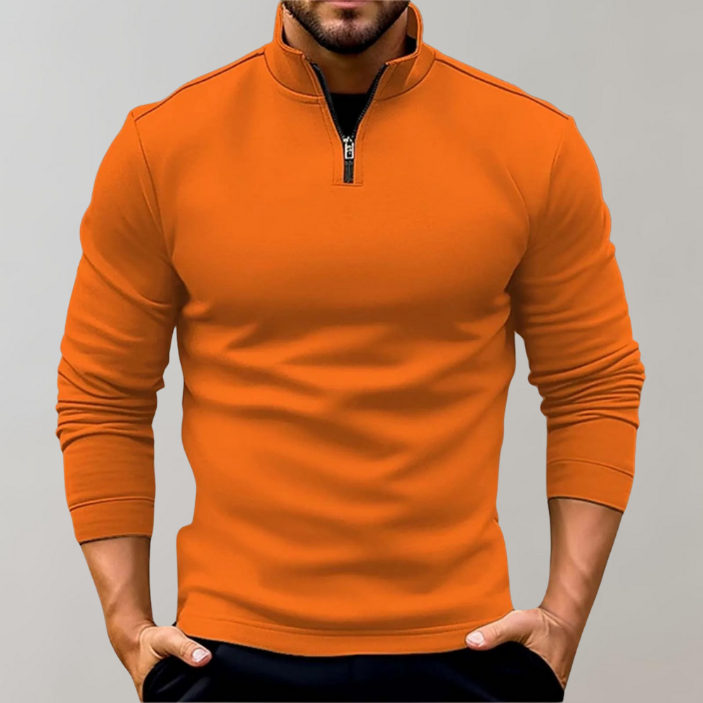 Fashion Street | Zippered Sweater for Men