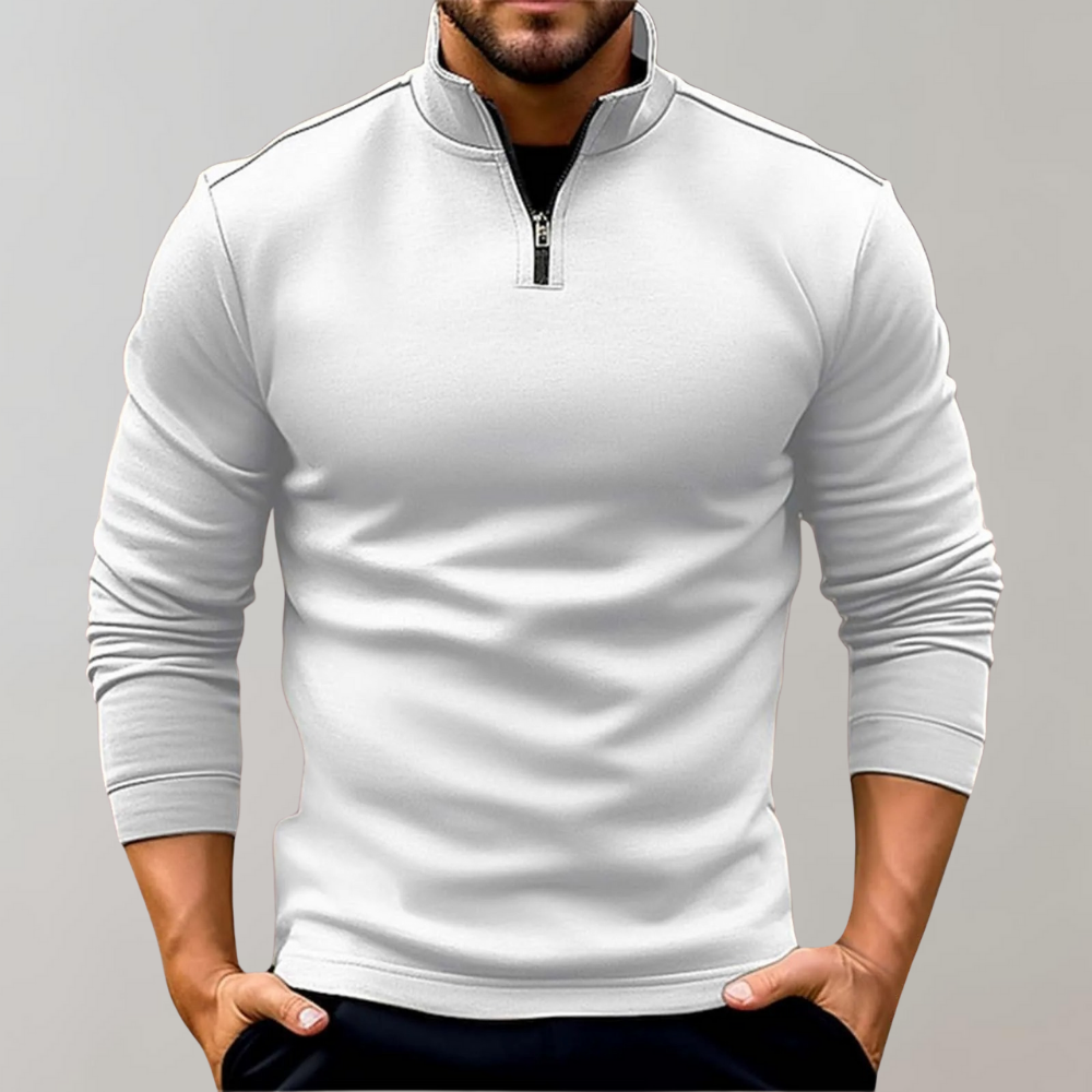 Fashion Street | Zippered Sweater for Men