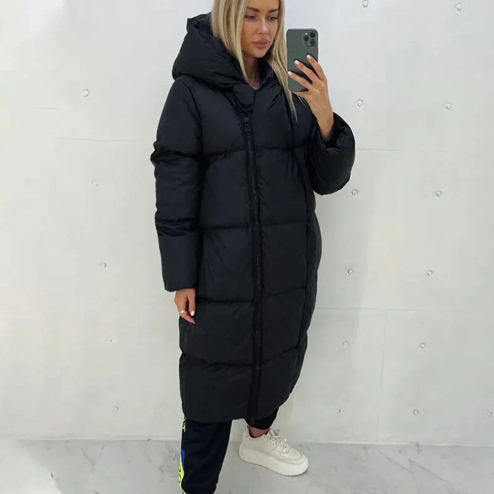 Marlene winter coat | long warm women's coat for winter