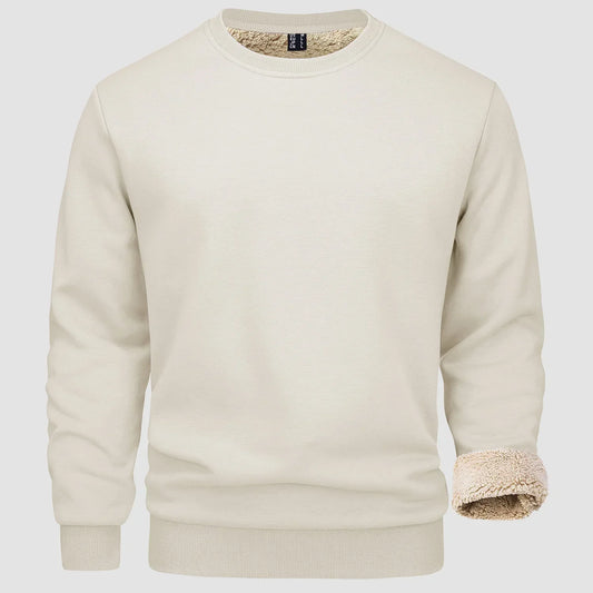 Men's e-lined fleece sweatshirt