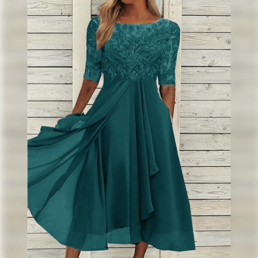 The elegant and comfortable dress