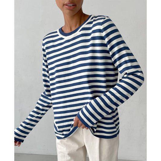 Fleur Rousse | Classic Stripe Sweater