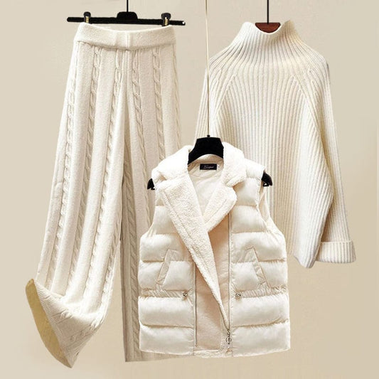 Rebecca - Luxe Outfit Set - Chic/Elegant - Hoogwaardig Katoen - Ideaal voor de Winter