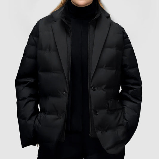 Wind jacket for ladies with duck down