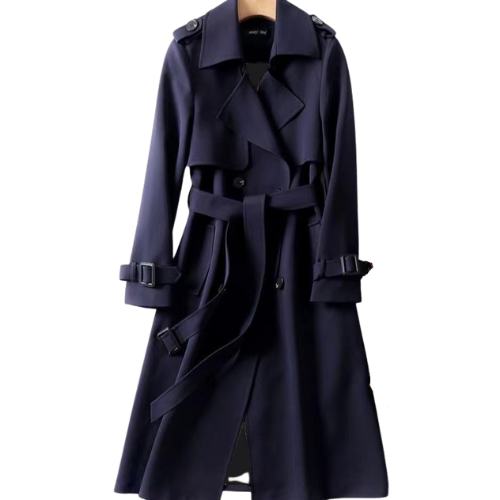 Oleena - Double-Breasted Women's Coat