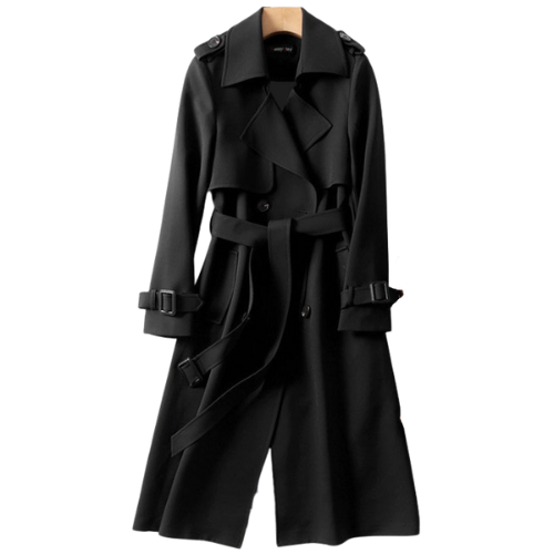 Oleena - Double-Breasted Women's Coat