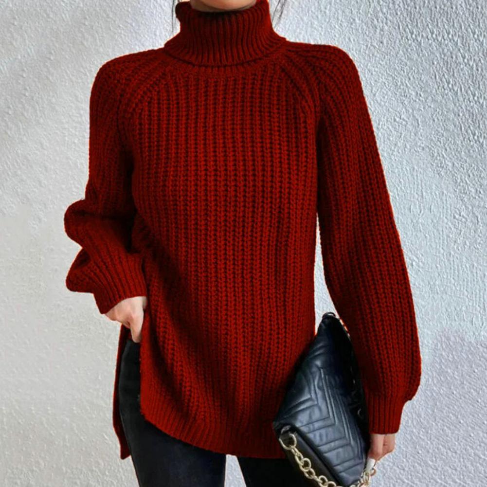 Women's Elegant Turtleneck Sweater