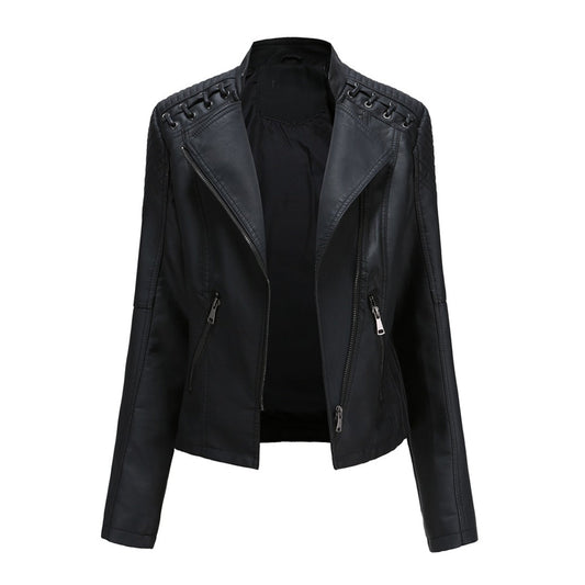 Stylish Women's Leather Jacket