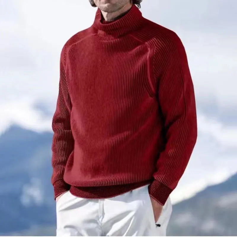 Thick knitted baselayer jumper