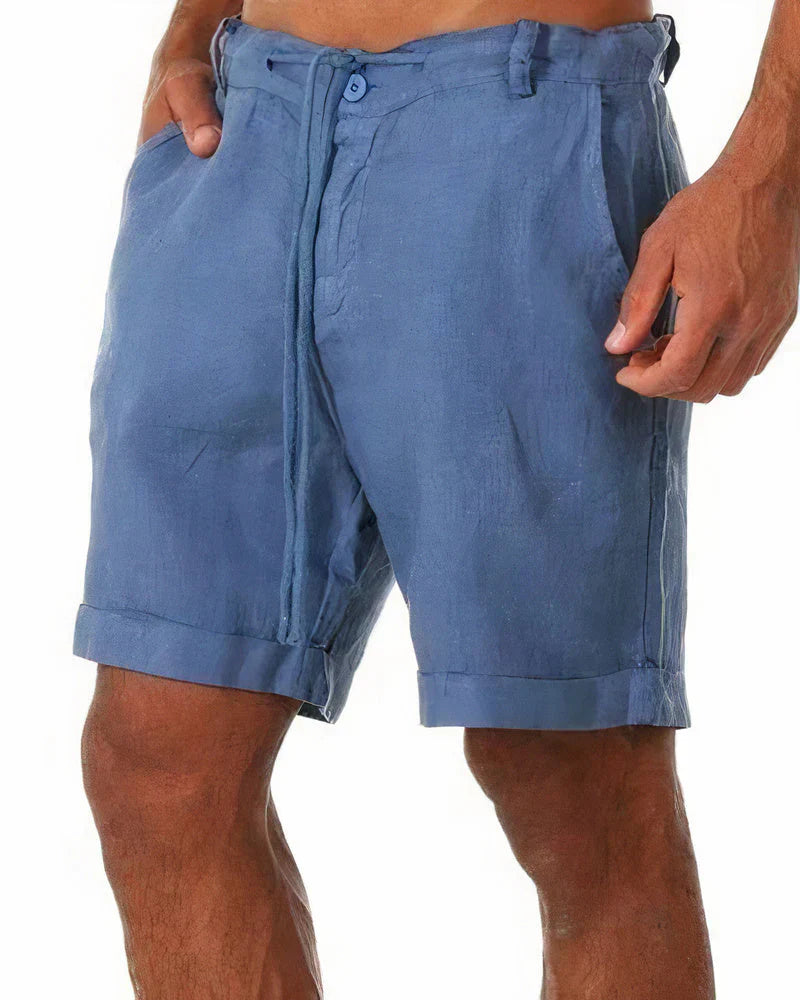 Linen shorts for men - rob