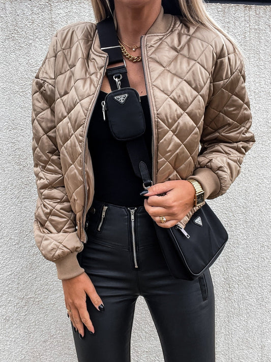 Romy | Padded Bomber Jacket