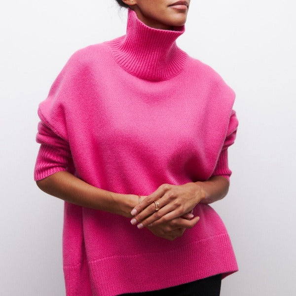 Sylvana sweater with turtleneck