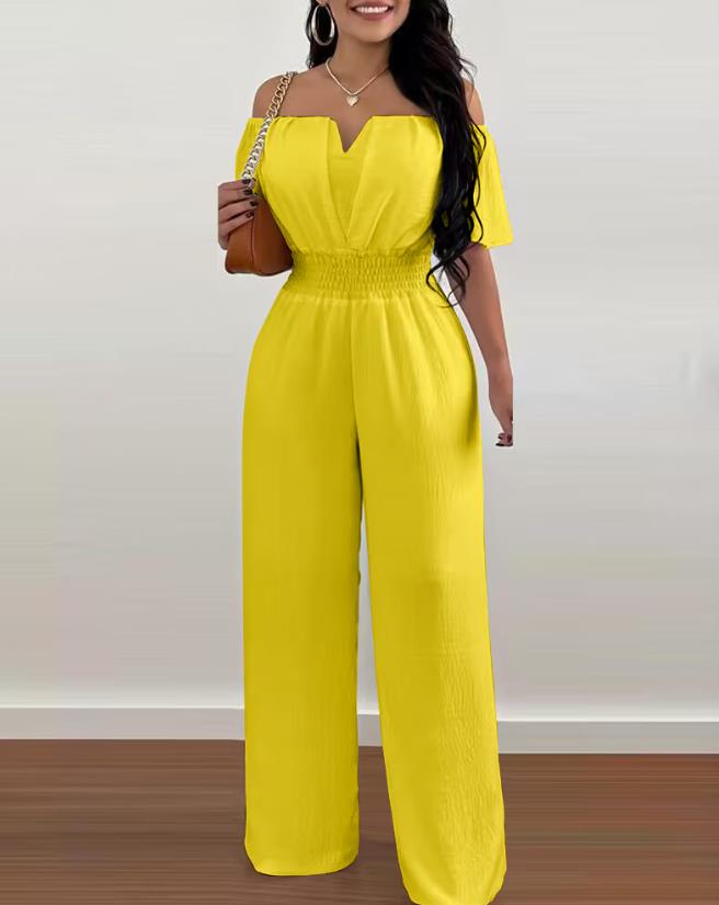 Claudia - Off-Shoulder Jumpsuit