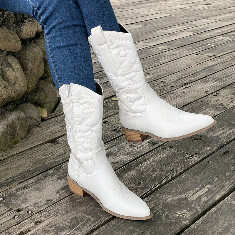 SARAH | Elegant Cowboy Boots