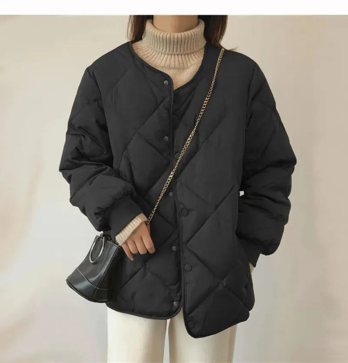 Versatile women's jacket for autumn and winter - stylish and warm