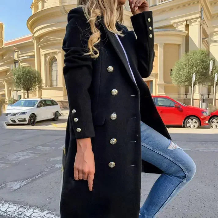 Quinty - stylish long coat