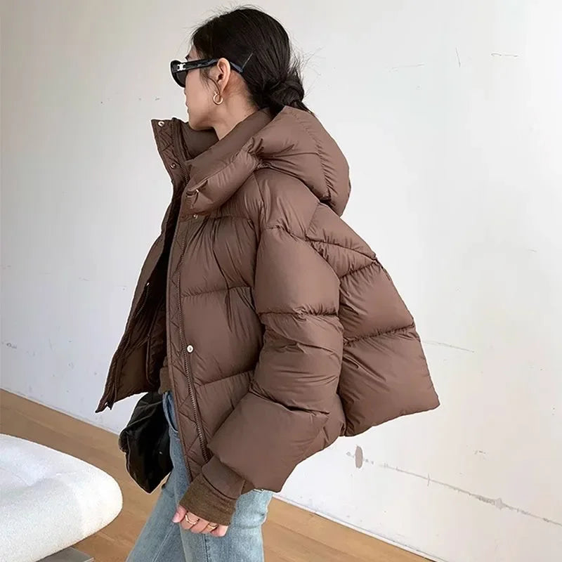 Wilda - thickly quilted winter jacket