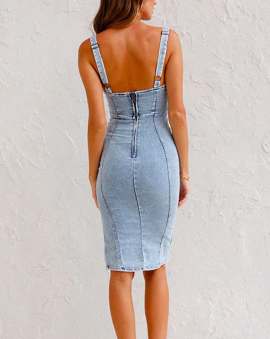 Daisy | Denim dress