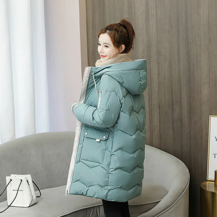 Lisa - the best windproof winter jacket with hood of 2024