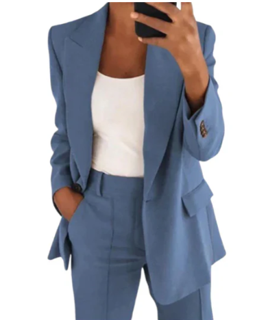 Olivia – blazer set with jacket and trousers