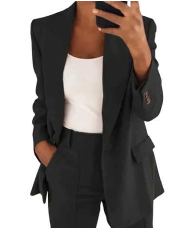 Olivia – blazer set with jacket and trousers