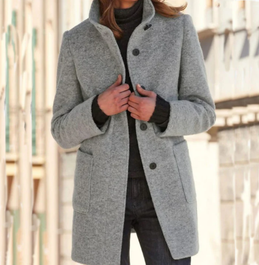 Felicity | stylish & elegant button-down coat