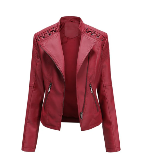 Sani - classic leather jackets for women