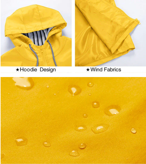 Versatile Waterproof and Windproof Jacket