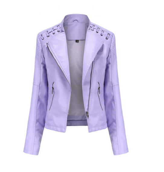 Sani - classic leather jackets for women