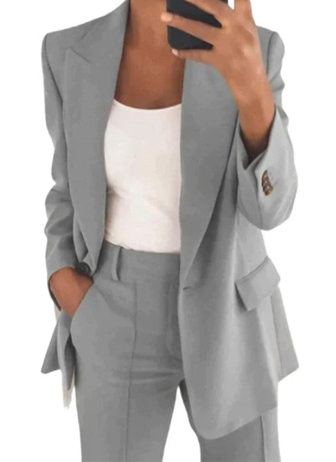 Harper – blazer set with jacket and trousers