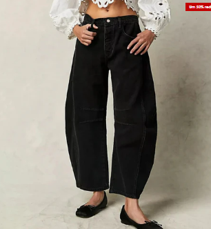 Belezza – comfortable jeans with wide legs