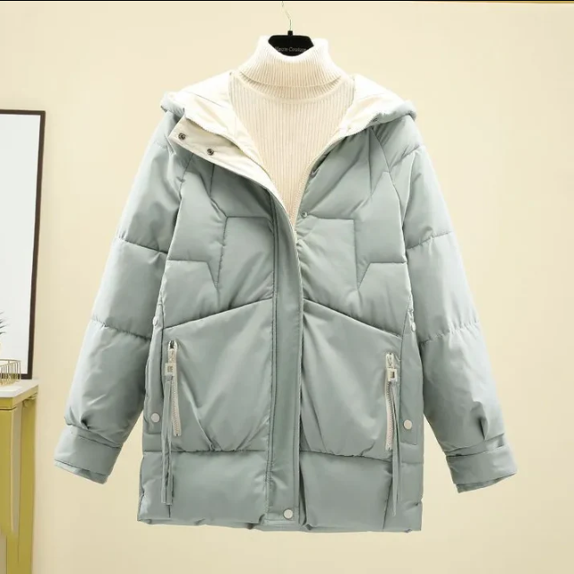 Warm jacket with hood - laurena