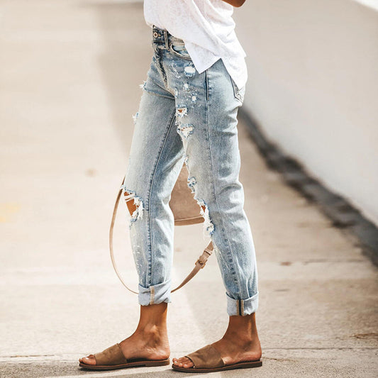Belezza- splatter-denim